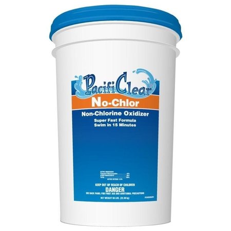 PACIFICLEAR NoChlorine Pool Chemical, 50 lb Pail, Granular, Chloramine F024050050PC